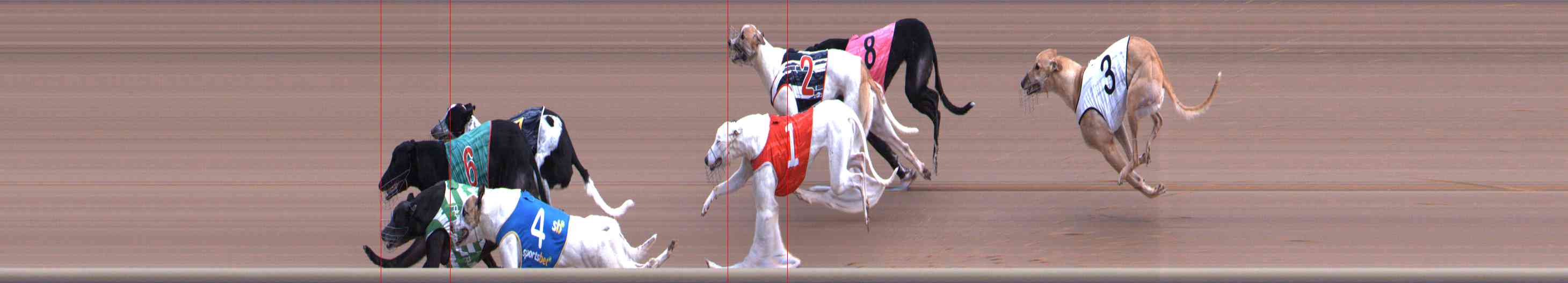 Race result finish photo